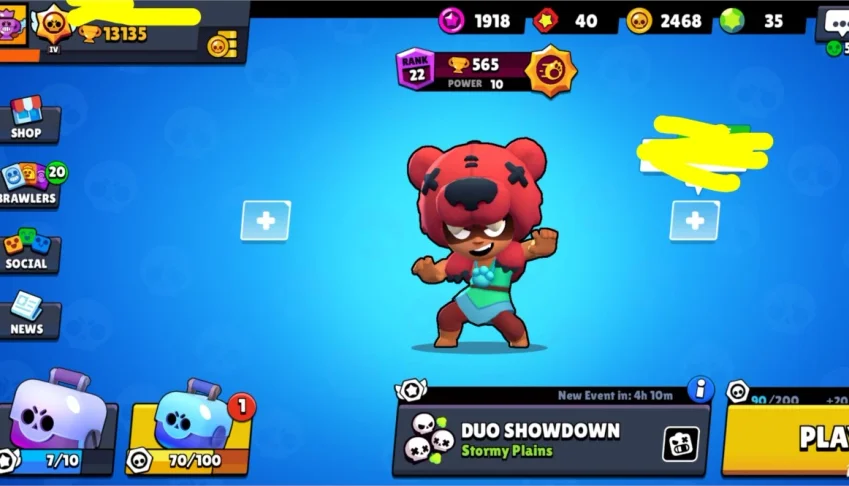 Conta Brawl stars mais de 13k troféus