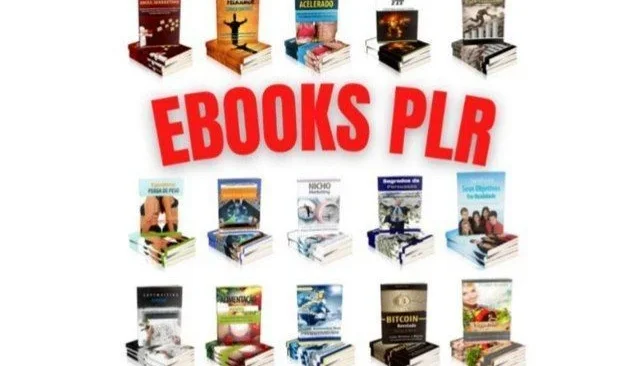100 EBOOKS PLR Com total direito de edição e revendas