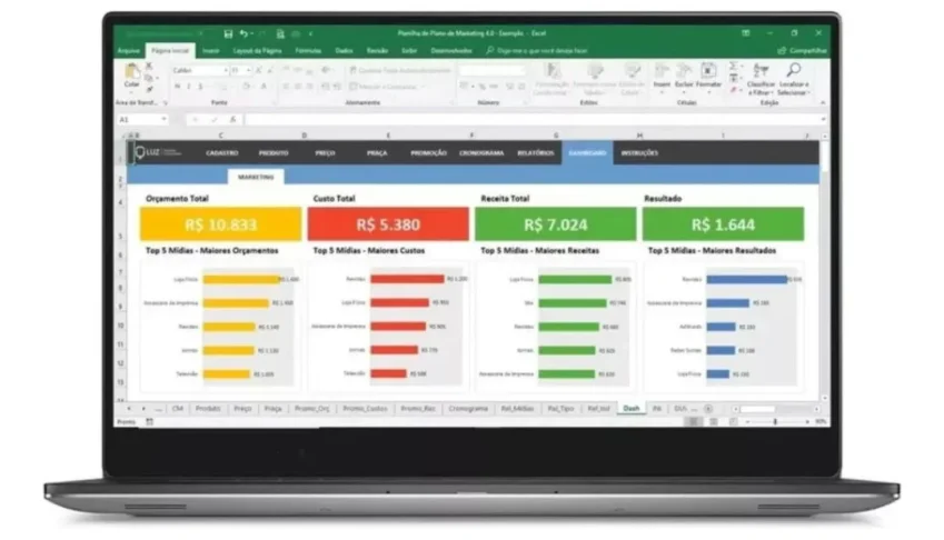 Planilha De Plano De Marketing 4.0