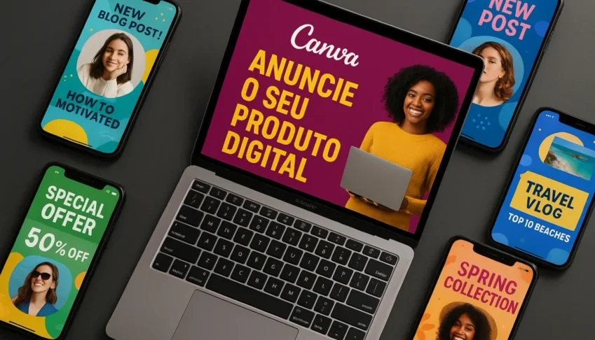 Canva - Pack Completo Com Mais De 5 Mil Arquivos