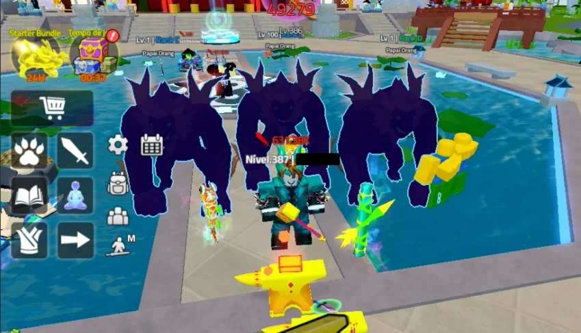 Conta no Roblox Weapon Fighting PC