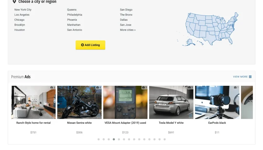 Script Clone OLX - Plataforma Online
