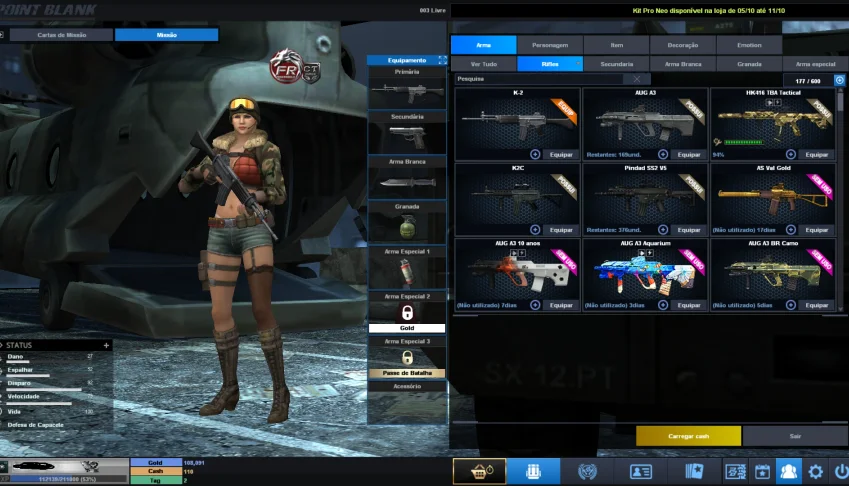 Conta Major 2 Pointblank