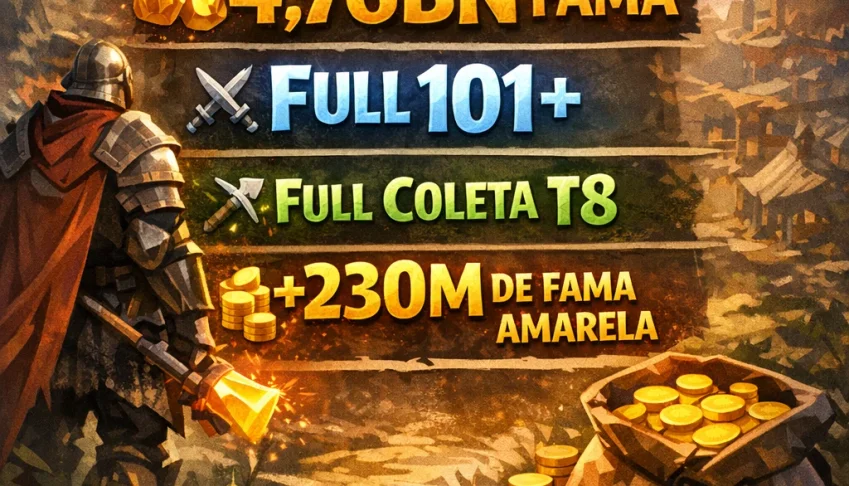 Conta Albion End Game email próprio