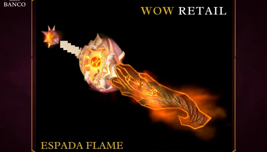World of Warcraft - Skin de Arma Espada (Transmog)