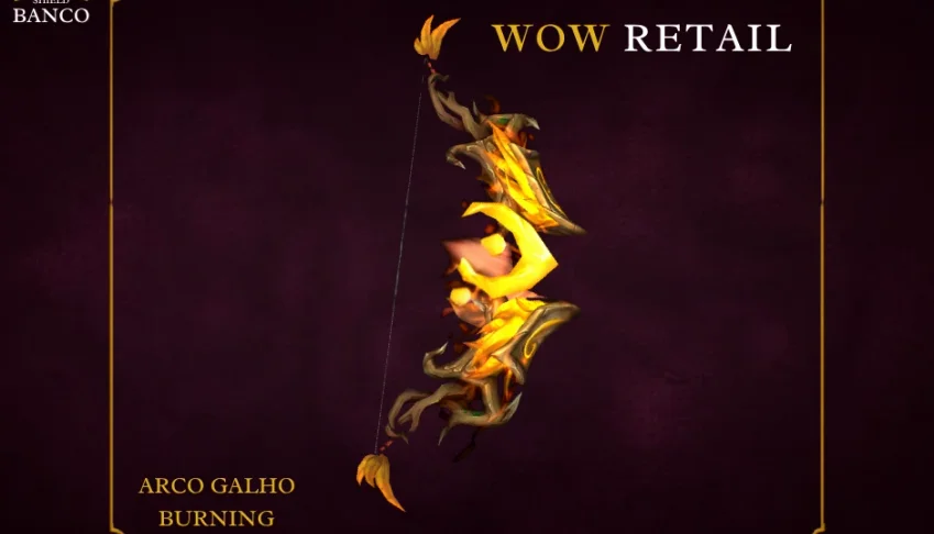 World of Warcraft - Skin de Arma Arco (Transmog)