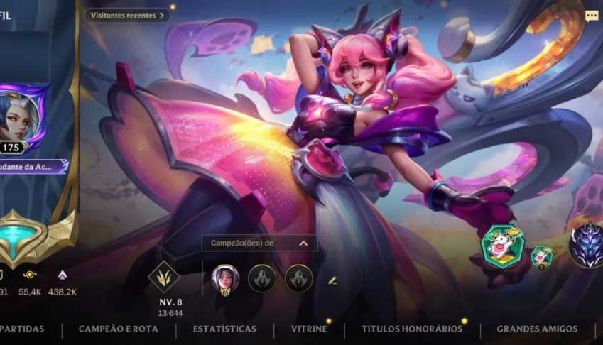 WILD RIFT - 297 Skins, 4 Miticas, 21 lendarias, nivel 175