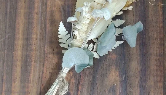 Mini buque Desidratado para decoração de bolo