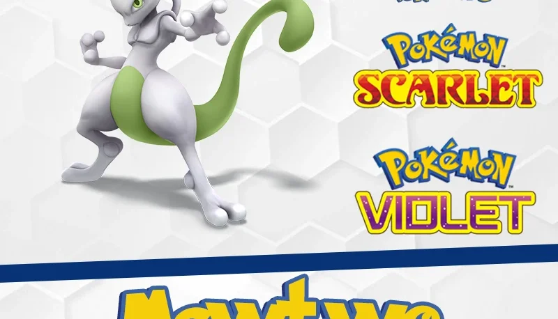 Mewtwo Shiny 6IVs + Brinde - Pokémon Scarlet Violet