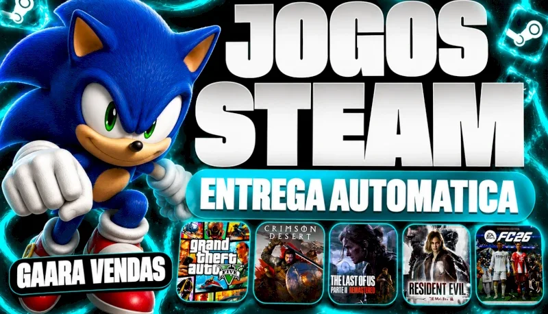 [Melhores Preços] Contas Steam Offline Pc (Entrega Rapida)