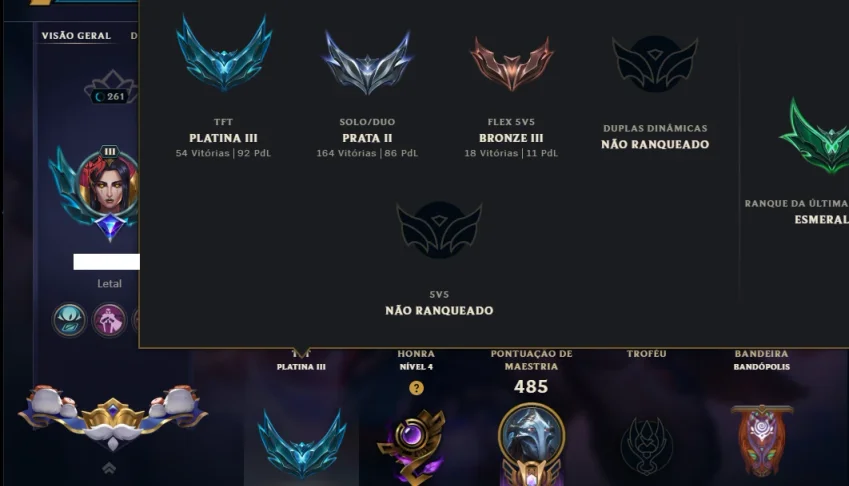 Prata 2 com TODOS os Champs e 99 Skins +6 Prestigios