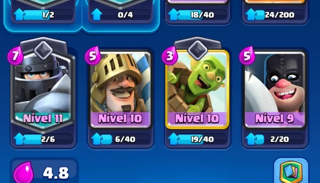 Conta Brawl Stars + Clash Royale