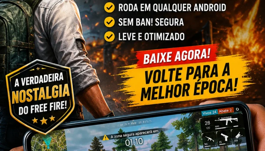 🎮 APK FF 2018 — A Versão Antiga Que Todo Mundo Lembra