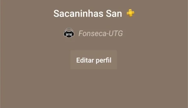 Conta PS4