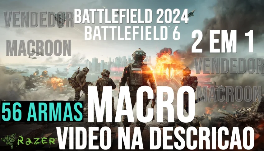 Macro - Battlefield 6 + Battlefield 2042 - Mouses Razer