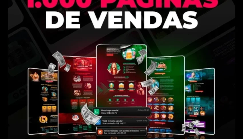 +1.000 Páginas de vendas
