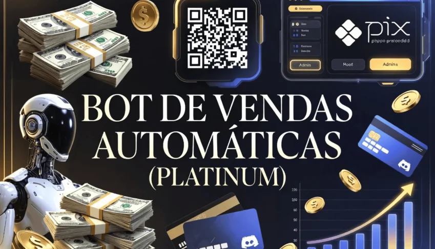 Bot de Vendas Automáticas (PLATINUM) - Discord