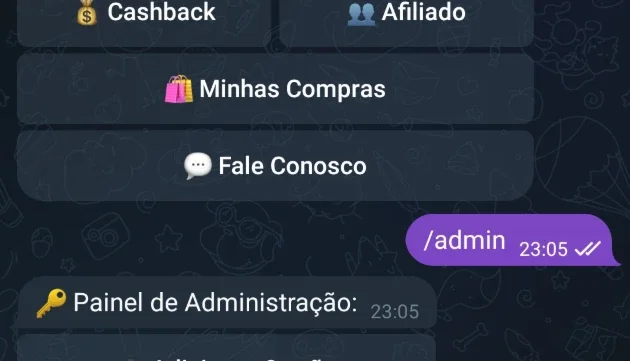 Bot de vendas para Telegram
