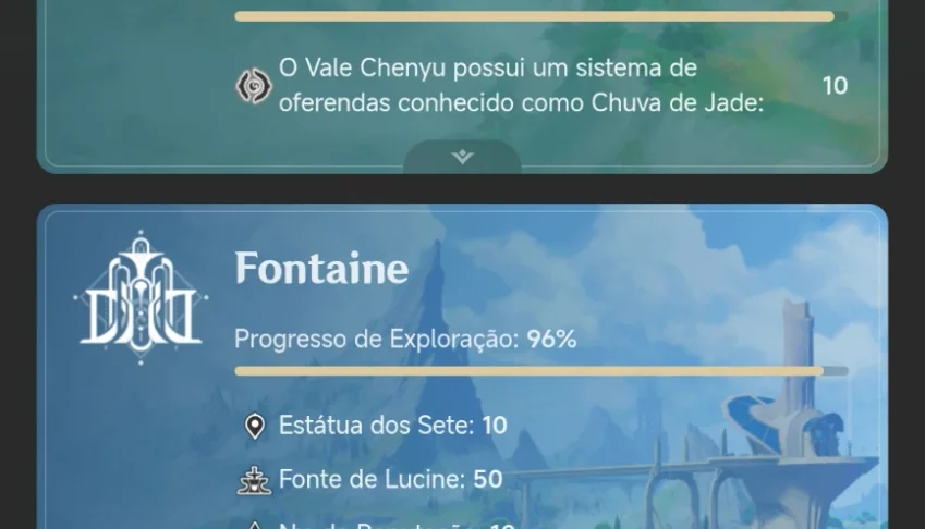 Conta Genshin Impact End Game (Parada desde 2025 em Natlan)
