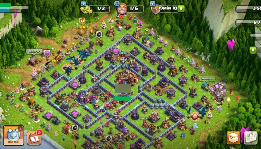 Conta Clash Of Clans Cv15