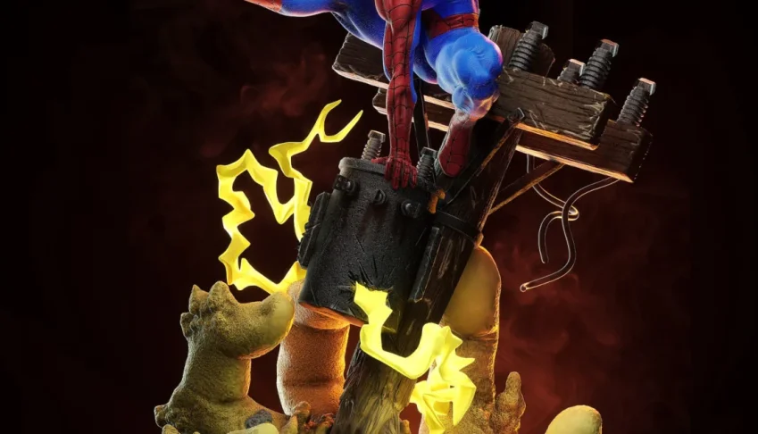 StudioSpider Man 3d stl