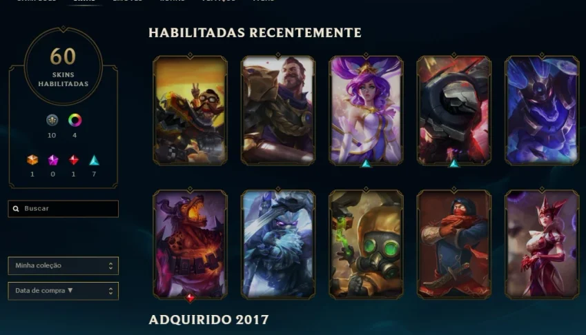 League of Legends Platina 3
