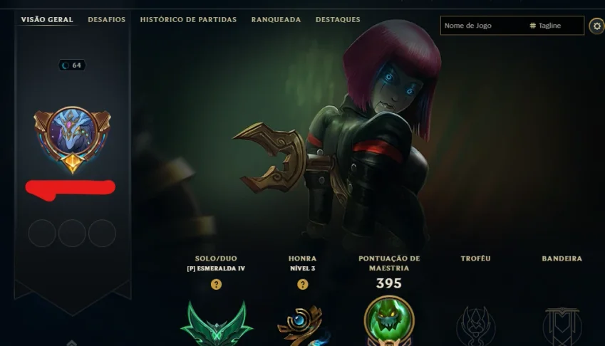 [Entrega Automática] Lol Esmeralda, 52 Skins, 27K Ea, Lvl 64
