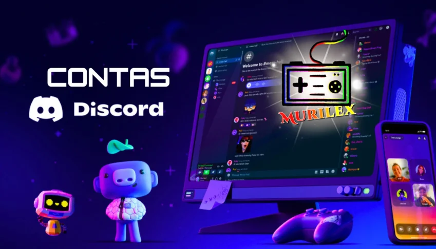 contas discord +30 dias com sms