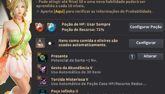Conta Black desert