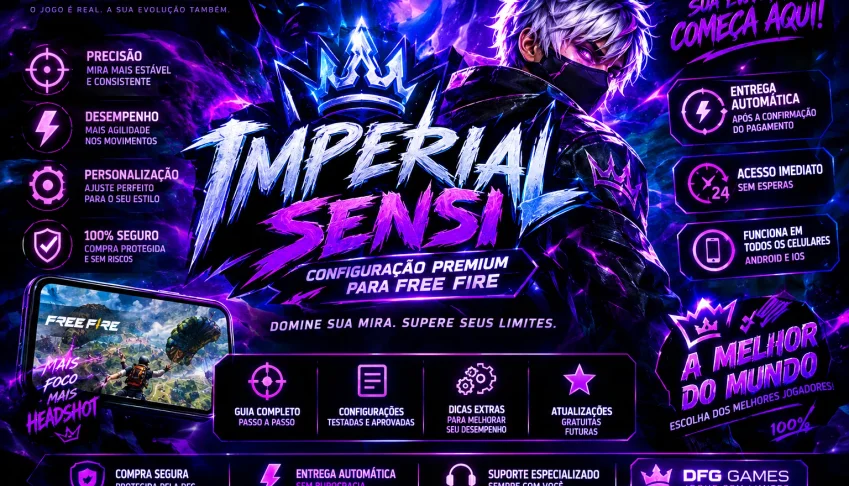 👑 Imperial Sensi X — Edição Premium 🔥 | Free Fire