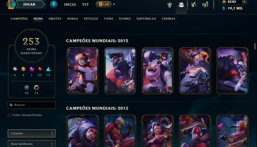 Conta De Lol Rara De 2013