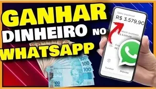 Ganhar dinheiro automaticamente com WhatsApp....
