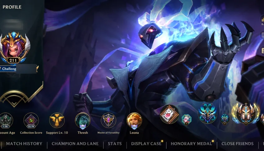 Conta Wild Rift Challenger | 123 Skins | Nível 211 | Conta M