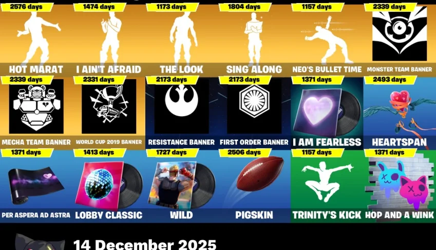 Conta fortnite antiga de 2018