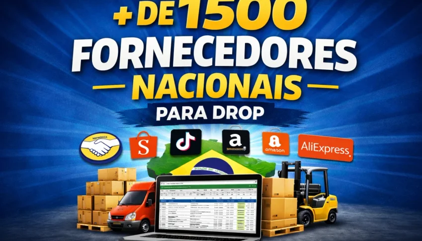 +1.500 Fornecedores de Drop Nacional Atualizados 2026