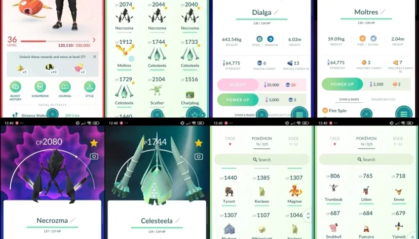 Lvl 36 | 3 Necrozma + 3 Celesteela + 2 Dialga | T013