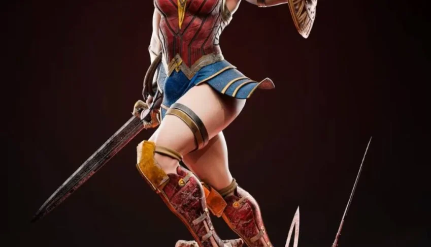 ZEZ Wonder Woman + Bust 3d print - mulher maravilha