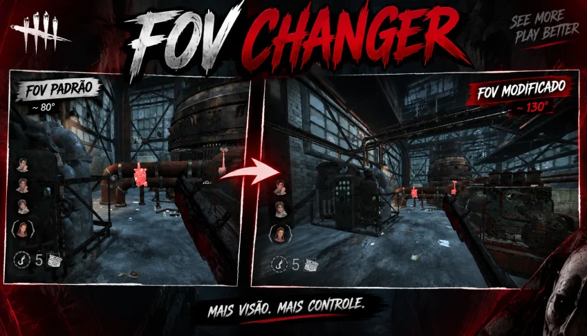 DBD FOV Changer | Alterador de FOV para Dead by Daylight