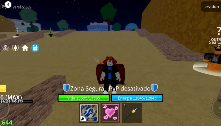 Conta blox fruits