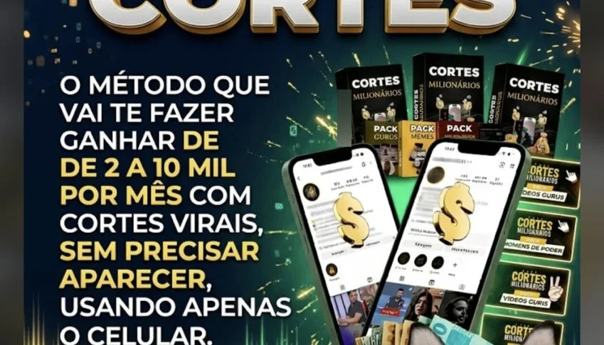 1500 Cortes De Vídeos Virais - Lifestyle Milionário + BÔNUS