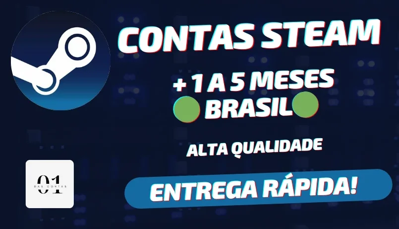 CONTAS STEAM ANTIGAS + 1 A 5 MESES 🟢 IP BRASIL 🟢 + EMAIL