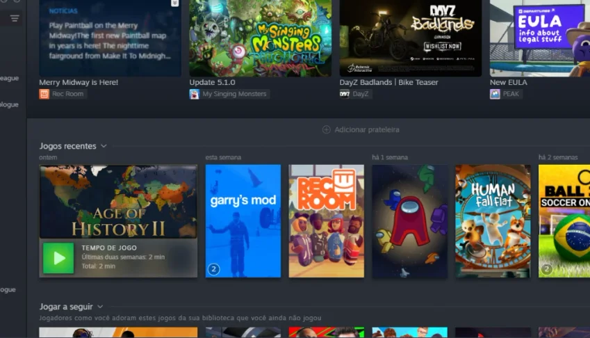 Conta Steam varios jogos