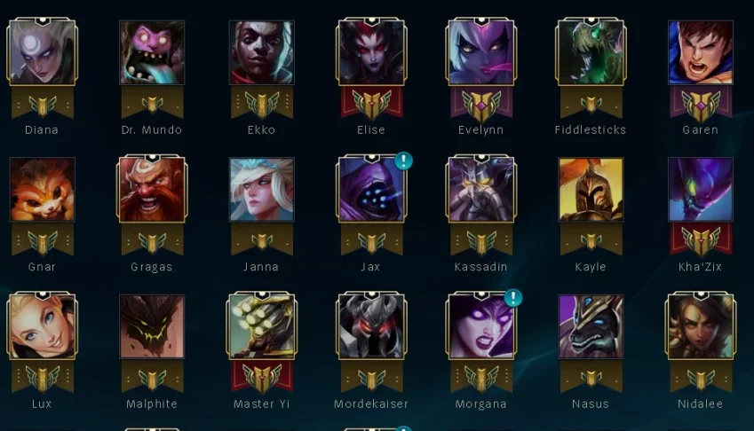 Conta League Of Legends DIAMOND SOLOQ e FLEX