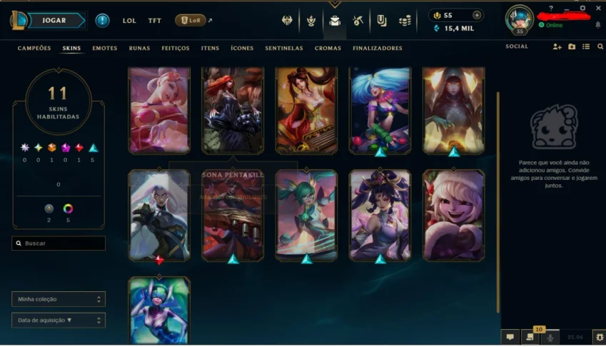 Conta main Sona