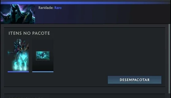 Skim  Abaddon Jogo Dota 2 (Marca do Mistral Diabólico)