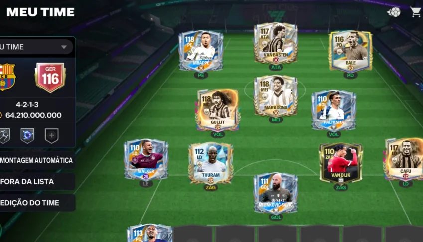 $4,5 Bilhões coins, Maradona, Gullit, Mbappe, Van Basten