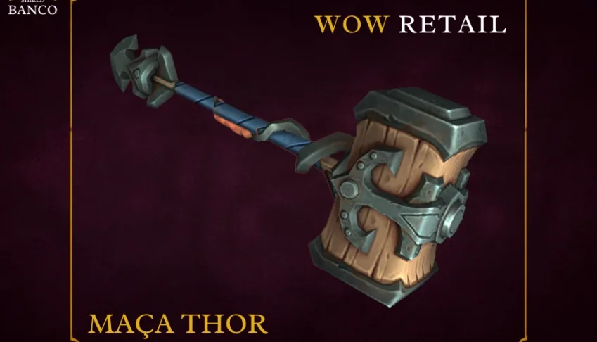 World of Warcraft - Skin de Arma Maça (Transmog)