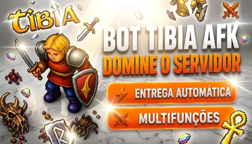 ⭐Dominação Tibia 2026: Bot Afk Full [Global & Ot Servers]⭐