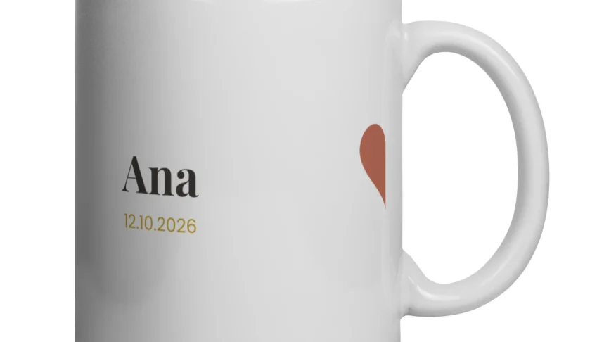 Caneca de Casal Personalizada (par)