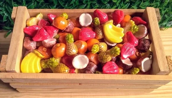 kilo de frutas em sabonete